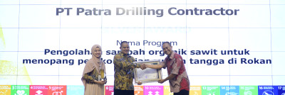 Program CSR PT Patra Drilling Contractor Raih Penghargaan Kemendes PDT